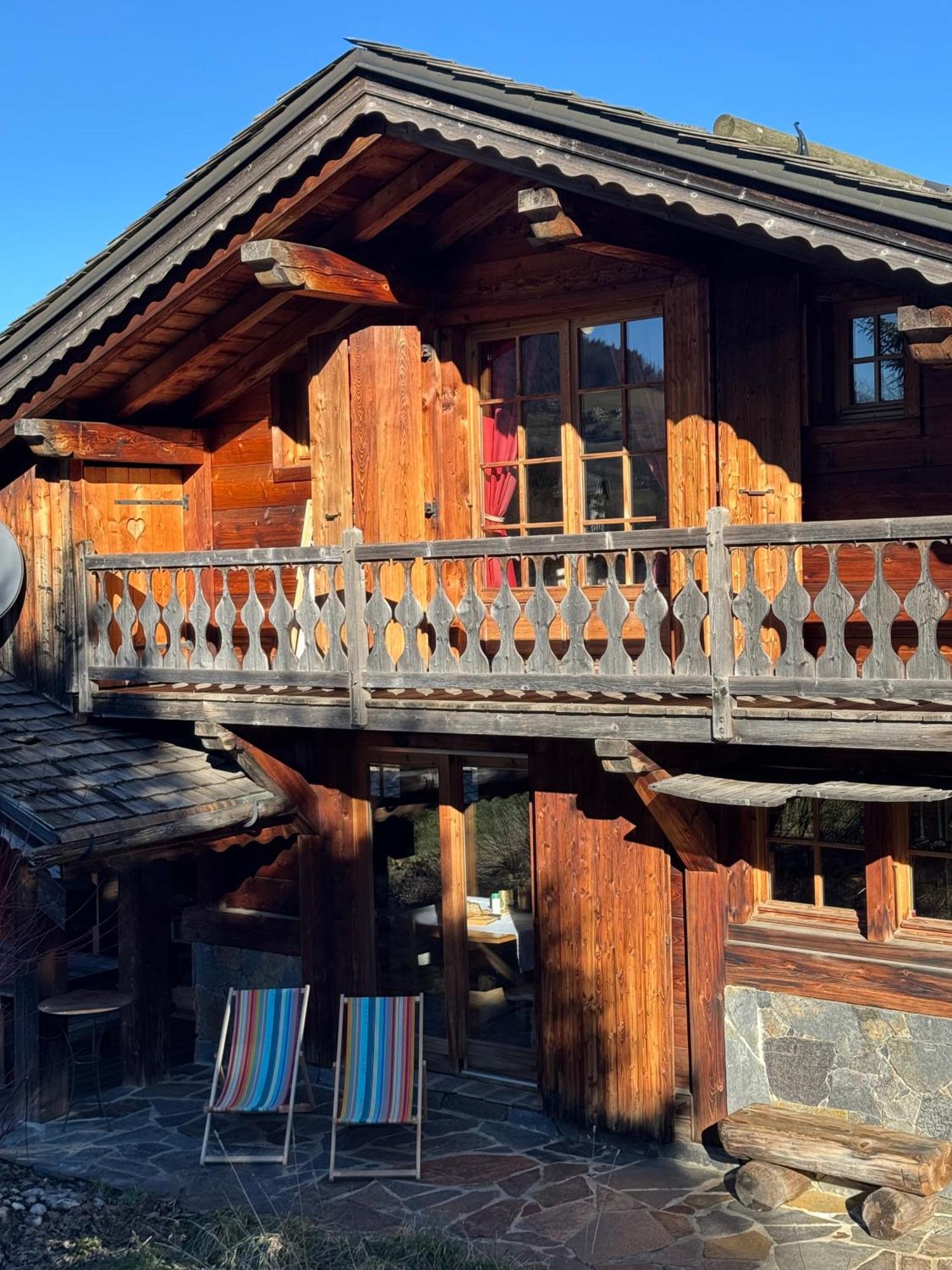 Chambres Et Mazots Du Chalet De Mado Megève Exterior foto