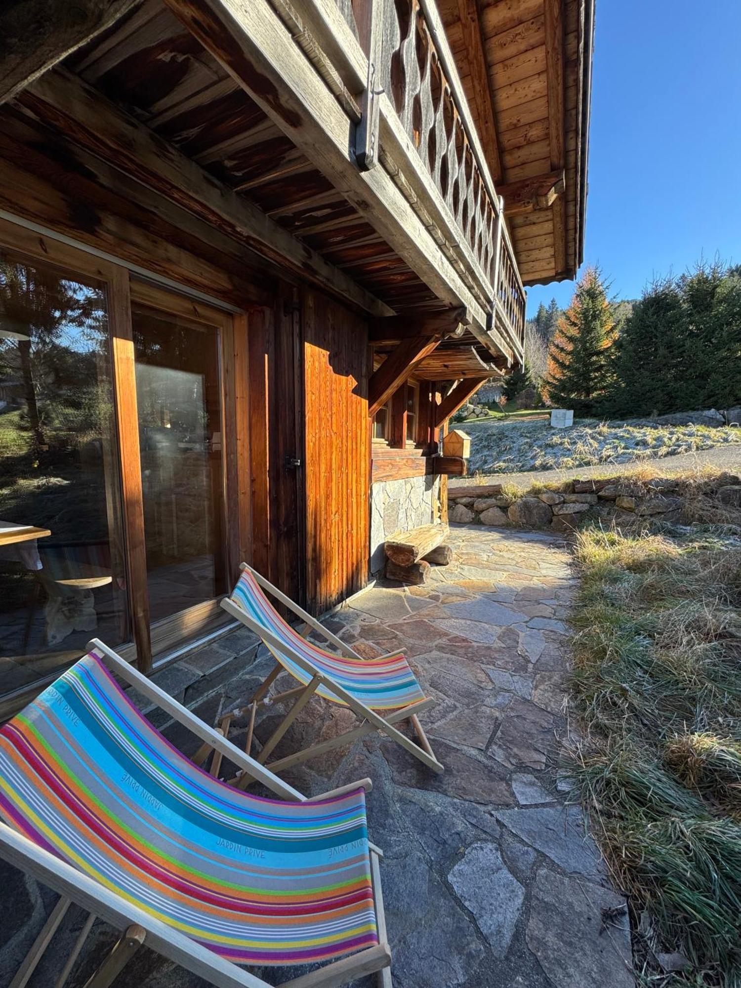 Chambres Et Mazots Du Chalet De Mado Megève Exterior foto