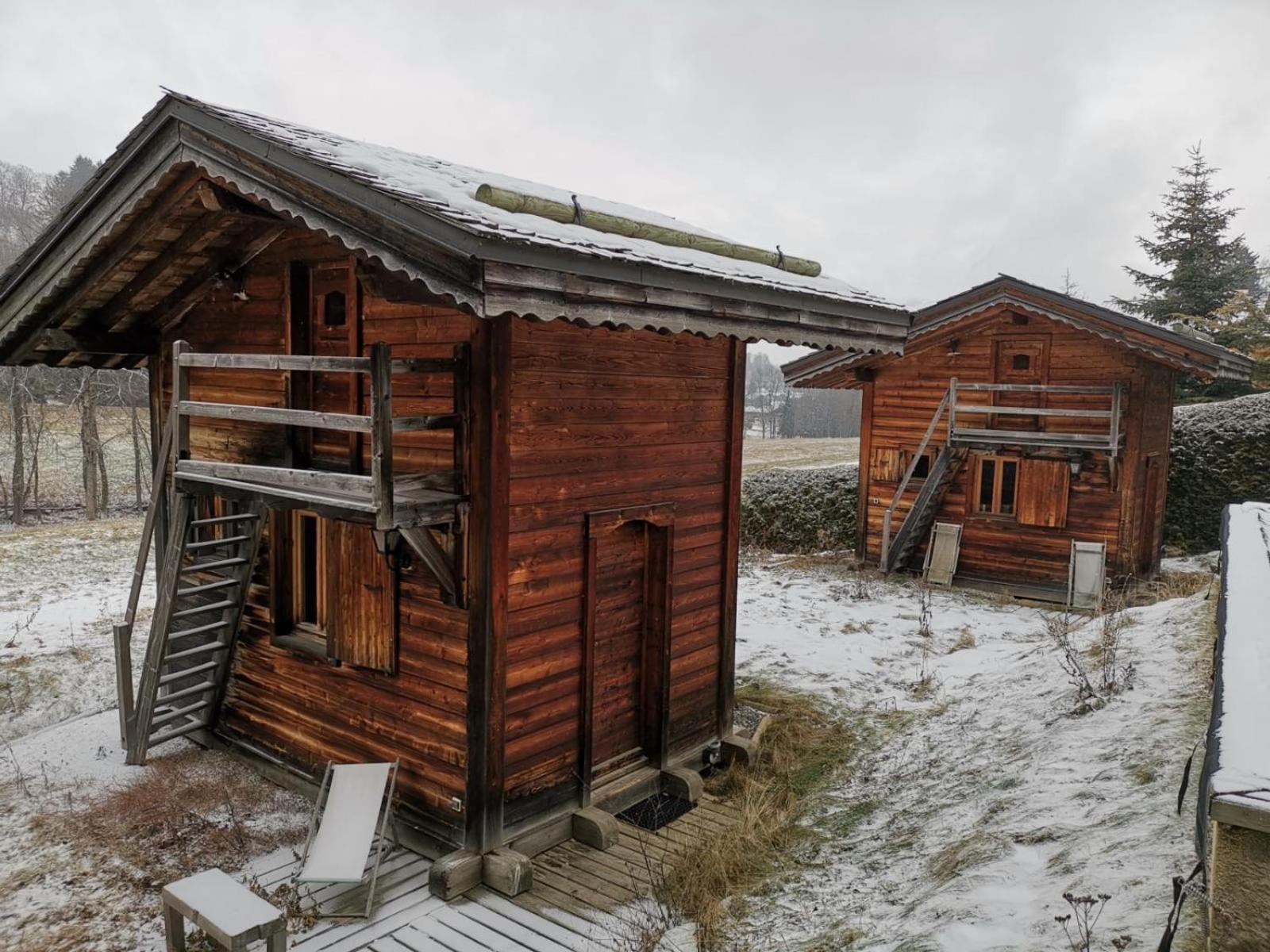 Chambres Et Mazots Du Chalet De Mado Megève Exterior foto